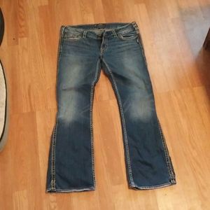 Silver jeans